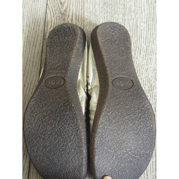 Taos Gold Ballet Flats Size 6.5 - Picture 3 of 6